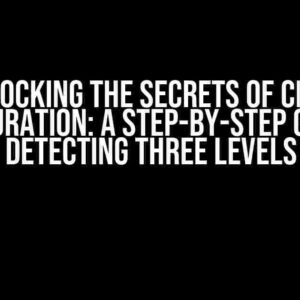 Unlocking the Secrets of Cisco Configuration: A Step-by-Step Guide to Detecting Three Levels